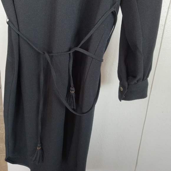 Merona black open v-neck black dress - Picture 12 of 13